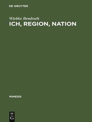 cover image of Ich, Region, Nation